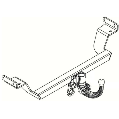 Westfalia Anhängerkupplung abnehmbar Inkl. E-Satz - Hyundai i30 01.2013-01.2017