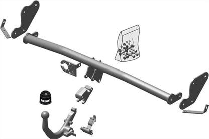 Brink Anhängerkupplung abnehmbar Inkl. E-Satz - Hyundai i20 01.2009-05.2012