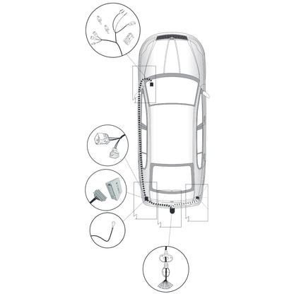 Westfalia Anhängerkupplung abnehmbar Inkl. E-Satz - Skoda Fabia Kombi 01.2015-07.2018