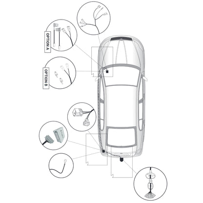 Westfalia Anhängerkupplung abnehmbar Inkl. E-Satz - Skoda Octavia Limousine ab 03.2020