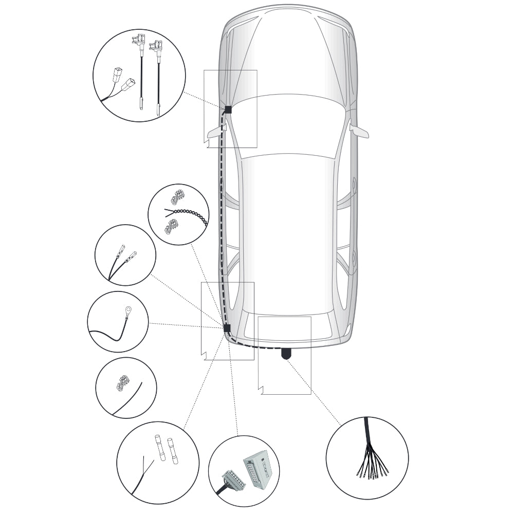 Westfalia Anhängerkupplung abnehmbar Inkl. E-Satz - Mazda 6 ab 07.2018
