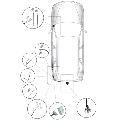 Westfalia Anhängerkupplung abnehmbar Inkl. E-Satz - Mazda 6 ab 07.2018