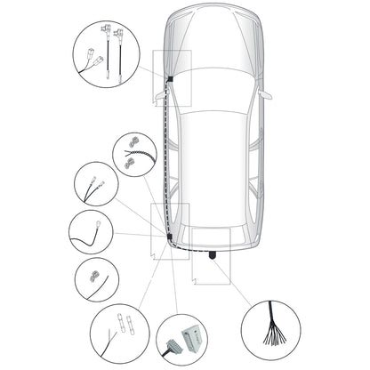 Brink Anhängerkupplung abnehmbar Inkl. E-Satz - Mazda CX-5 ab 09.2021