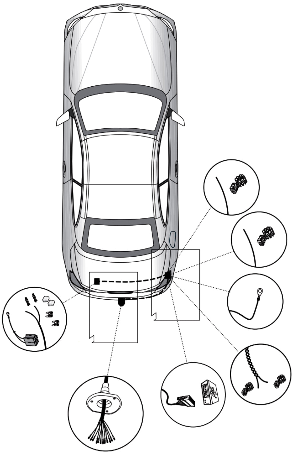 Brink Anhängerkupplung abnehmbar Inkl. E-Satz - BMW 1er F20/F21 03.2014-08.2019