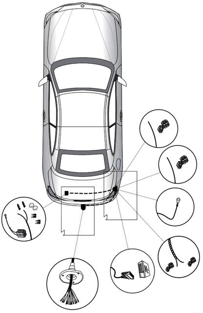 Brink Anhängerkupplung abnehmbar Inkl. E-Satz - BMW 1er F20/F21 03.2014-08.2019