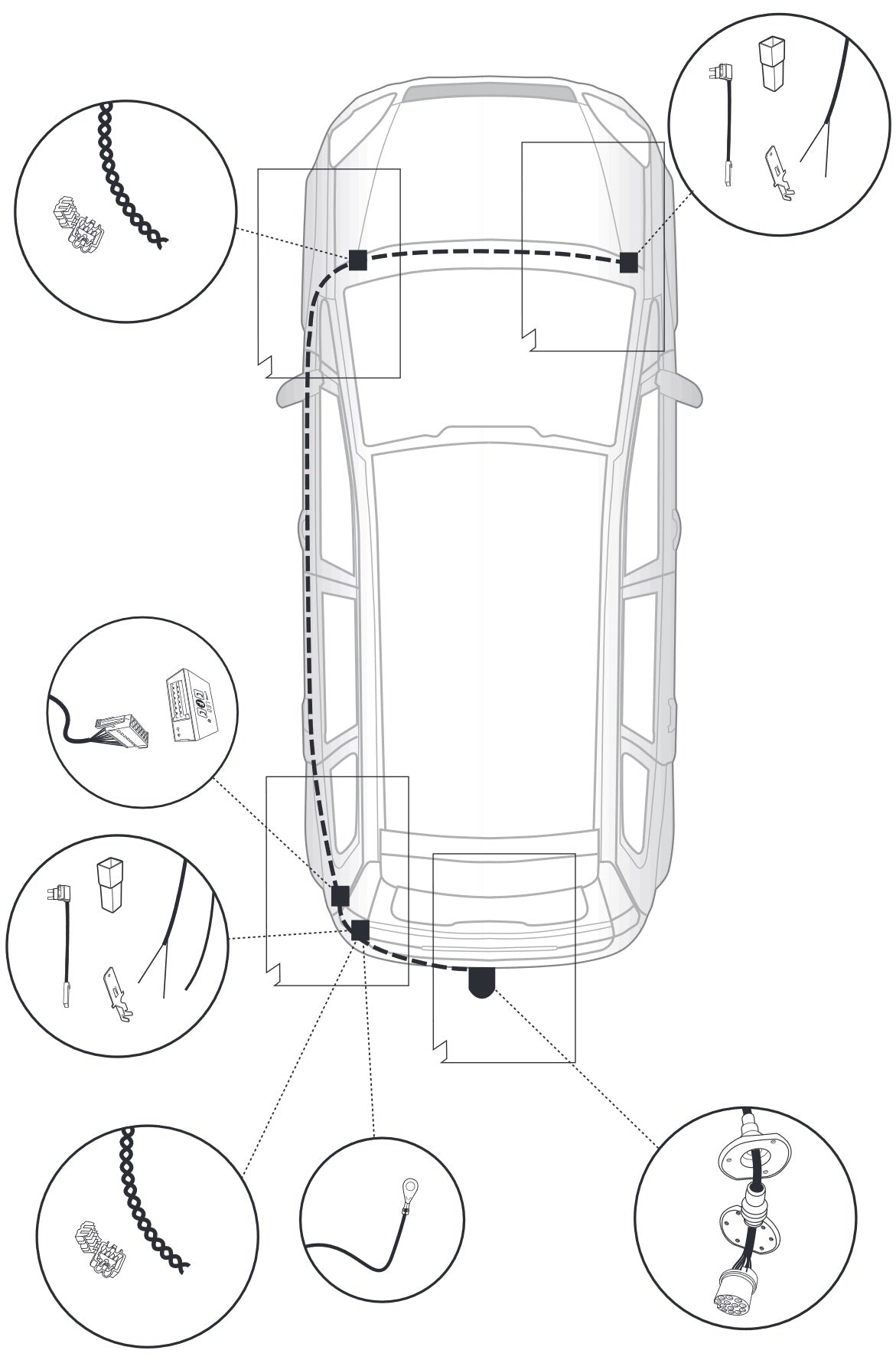 Westfalia Anhängerkupplung starr Inkl. E-Satz - Ford Focus III Turnier 04.2011-08.2018