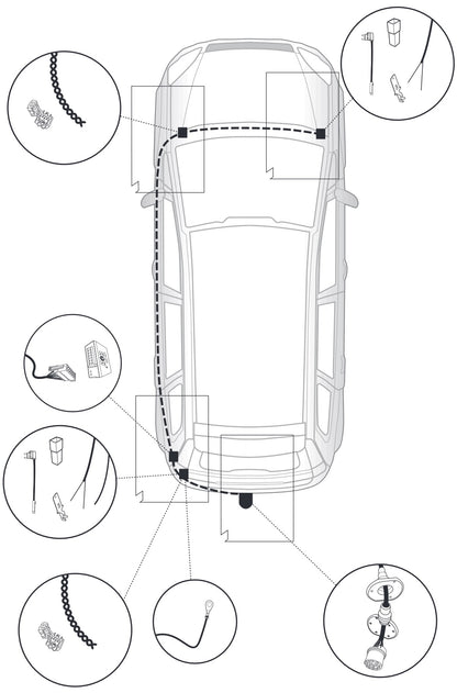 Westfalia Anhängerkupplung starr Inkl. E-Satz - Ford Focus III Turnier 04.2011-08.2018