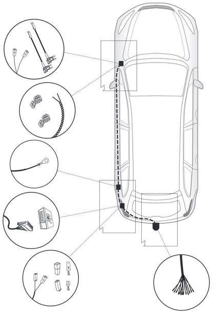 Westfalia Anhängerkupplung abnehmbar Inkl. E-Satz - Kia Soul 05.2014-03.2019