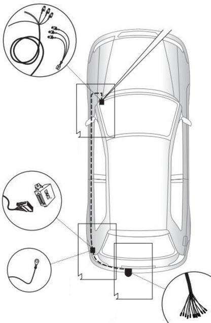 Westfalia Anhängerkupplung abnehmbar Inkl. E-Satz - VW Golf V Kombi 06.2007-07.2009