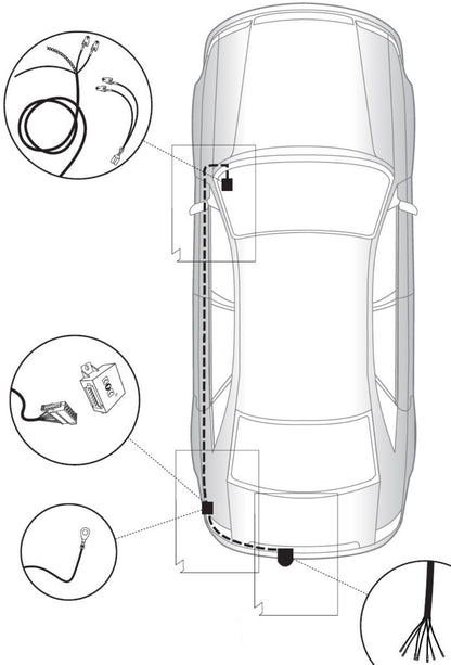 Westfalia Anhängerkupplung abnehmbar Inkl. E-Satz - VW Passat B7 10.2010-10.2014