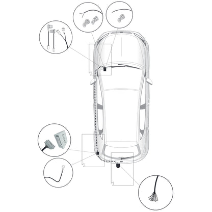 Westfalia Anhängerkupplung abnehmbar Inkl. E-Satz - Seat Arona ab 11.2017