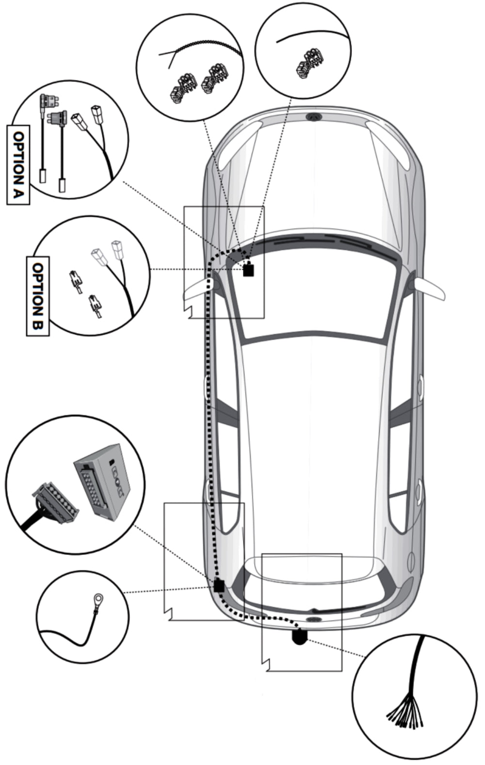 Brink Anhängerkupplung abnehmbar Inkl. E-Satz - VW Golf VII Fließheck 11.2012-12.2019
