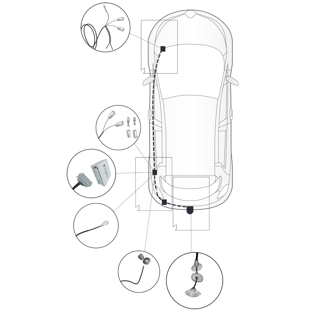 Westfalia Anhängerkupplung abnehmbar Inkl. E-Satz - Renault Captur ab 12.2019