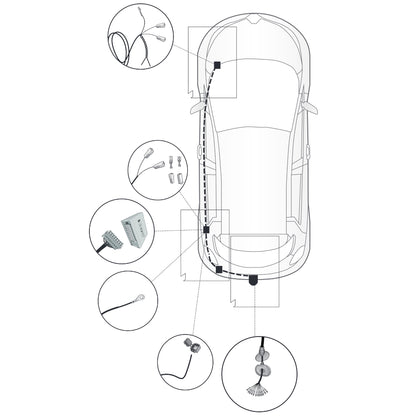 Westfalia Anhängerkupplung abnehmbar Inkl. E-Satz - Renault Captur ab 12.2019