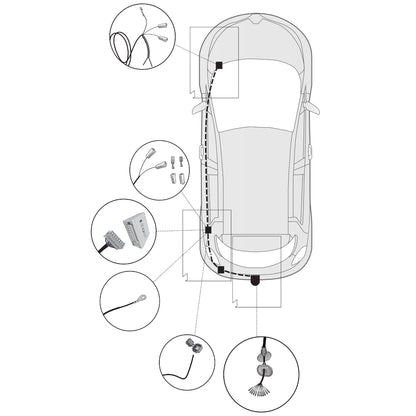 Brink Anhängerkupplung abnehmbar Inkl. E-Satz - Renault Talisman Grandtour 05.2020-05.2023