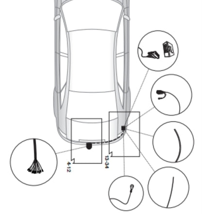 Westfalia Anhängerkupplung abnehmbar Inkl. E-Satz - Audi A6 C6 04.2004-02.2011