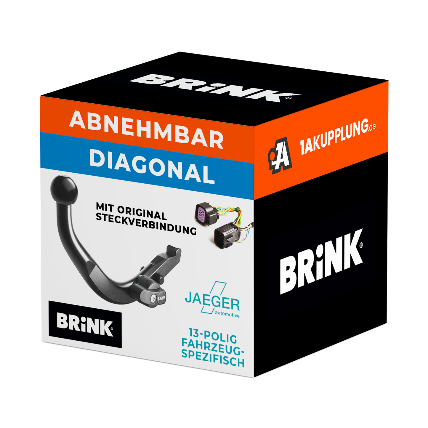 Brink Anhängerkupplung abnehmbar Inkl. E-Satz - Toyota Verso 04.2009-08.2018