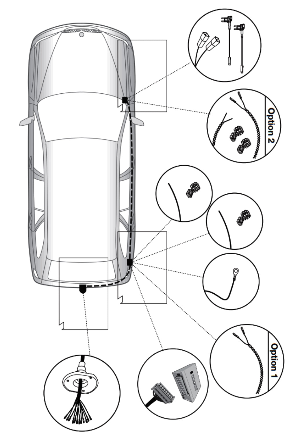 Westfalia Anhängerkupplung abnehmbar Inkl. E-Satz - BMW X1 F48 10.2015-10.2022