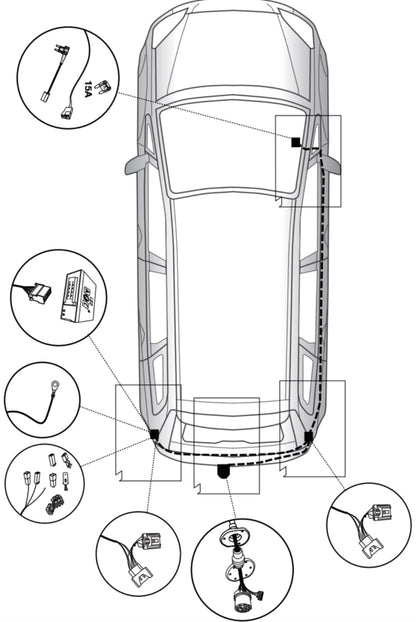 Westfalia Anhängerkupplung abnehmbar Inkl. E-Satz - Ford B-Max 11.2012-09.2017