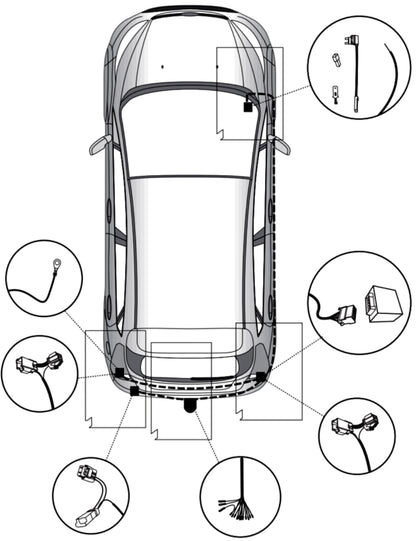 Westfalia Anhängerkupplung starr Inkl. E-Satz - Ford Fiesta 01.2013-06.2017