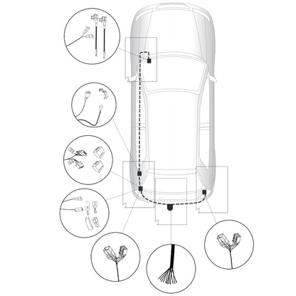 Westfalia Anhängerkupplung abnehmbar Inkl. E-Satz - Hyundai i30 01.2013-01.2017
