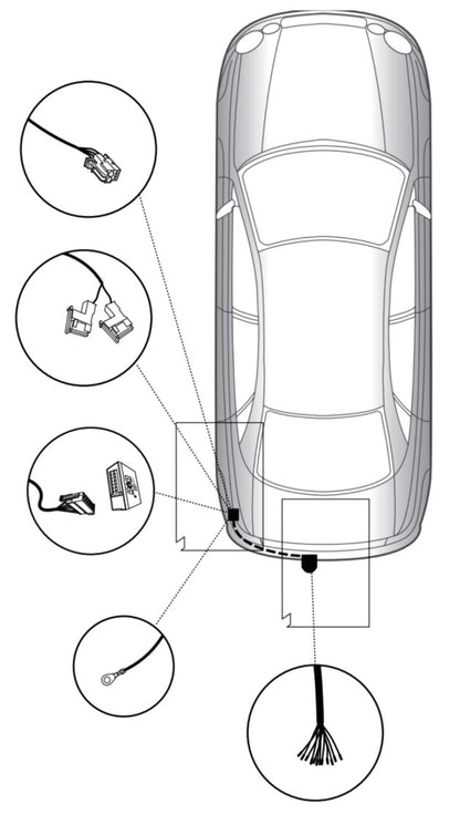 Westfalia Anhängerkupplung abnehmbar Inkl. E-Satz - Mercedes CLK Coupe C209 05.2002-05.2009
