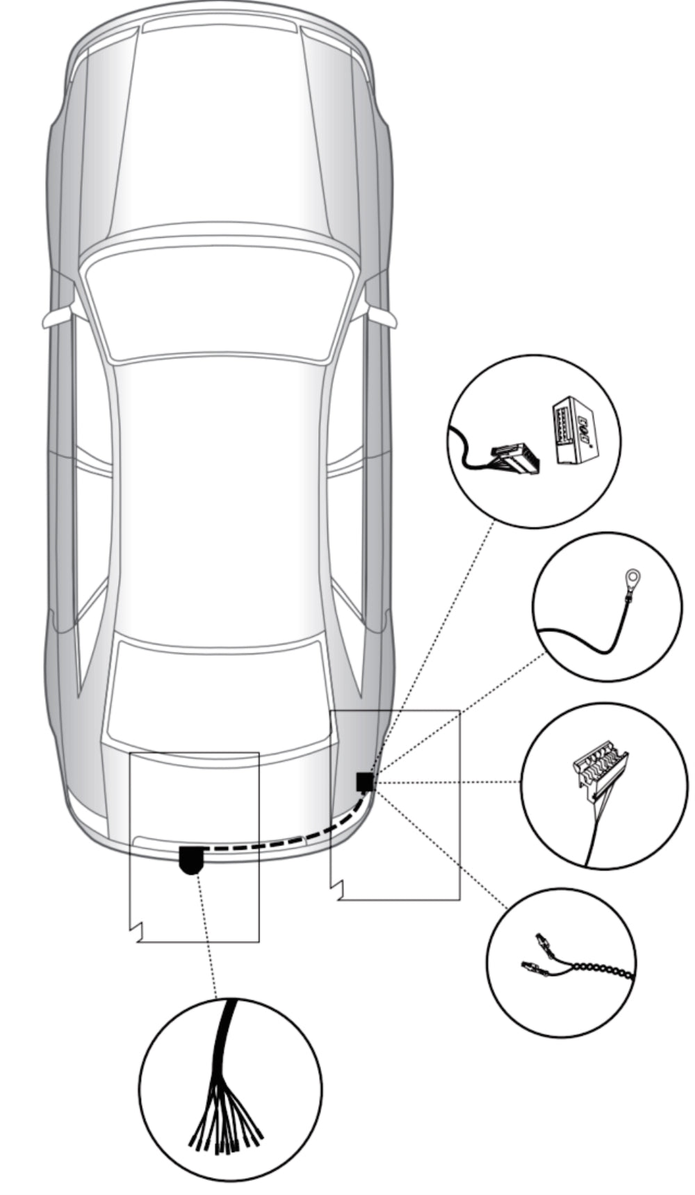 Westfalia Anhängerkupplung abnehmbar Inkl. E-Satz - Mercedes GLK 10.2008-09.2015