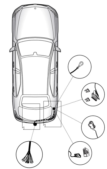 Westfalia Anhängerkupplung abnehmbar Inkl. E-Satz - Mercedes E-Klasse Kombi ab 10.2016