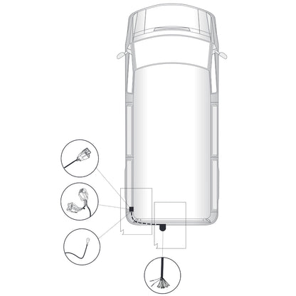 Brink Anhängerkupplung abnehmbar Inkl. E-Satz - Nissan NV200/Evalia ab 10.2009