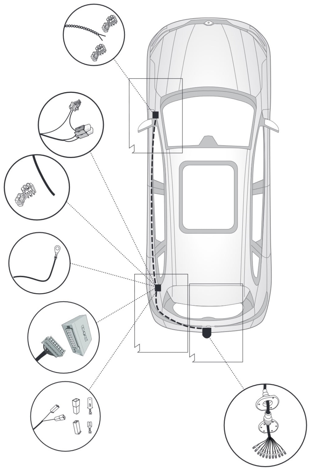 Westfalia Anhängerkupplung abnehmbar Inkl. E-Satz - Renault Koleos ab 06.2017