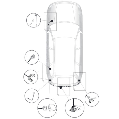 Westfalia Anhängerkupplung abnehmbar Inkl. E-Satz - Subaru Outback 03.2015-03.2021