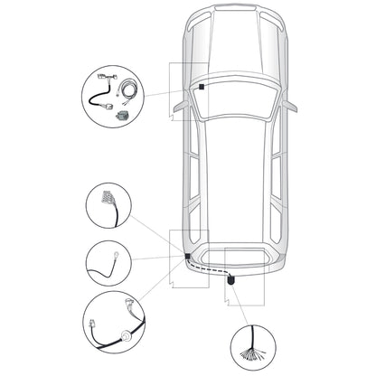Westfalia Anhängerkupplung starr Inkl. E-Satz - Subaru Forester 03.2013-11.2019