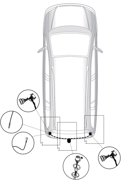 Westfalia Anhängerkupplung abnehmbar Inkl. E-Satz - Skoda Roomster 09.2006-05.2010