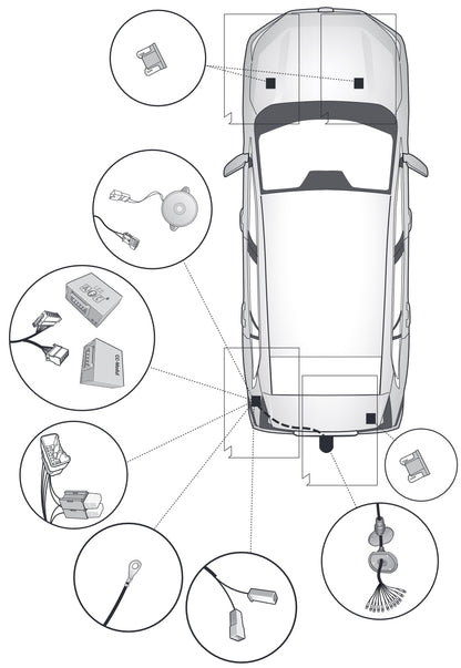 Brink Anhängerkupplung abnehmbar Inkl. E-Satz - Toyota RAV4 ab 12.2018
