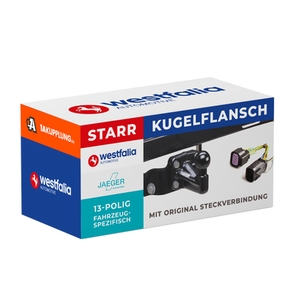 Westfalia Anhängerkupplung starr Inkl. E-Satz - Ford Transit/Tourneo Custom 01.2013-05.2016