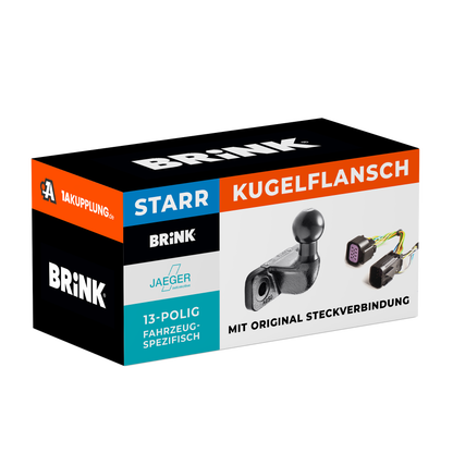 Brink Anhängerkupplung starr Inkl. E-Satz - Nissan Navara 07.2005-03.2010